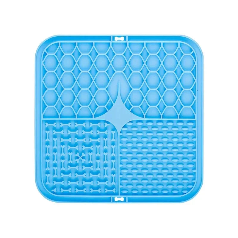 Pet Slow Feeding Lick Mat for Dogs & Cats | Silicone Feeding Placemat