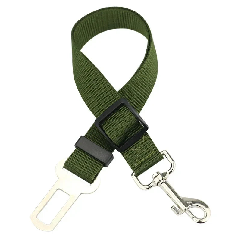 Universal Adjustable Pet Dog Car Seat Belt | Durable Vehicle Safety Lead