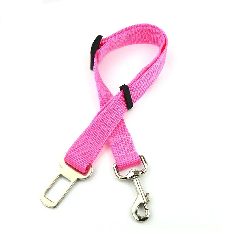 Universal Adjustable Pet Dog Car Seat Belt | Durable Vehicle Safety Lead