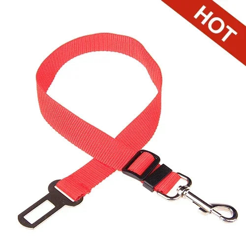 Universal Adjustable Pet Dog Car Seat Belt | Durable Vehicle Safety Lead