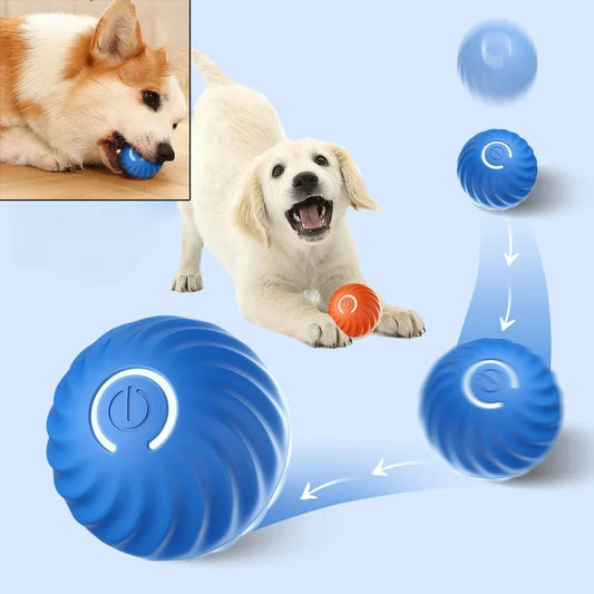 Smart Interactive Dog Toy Ball | Automatic Rolling Bouncing Pet Toy
