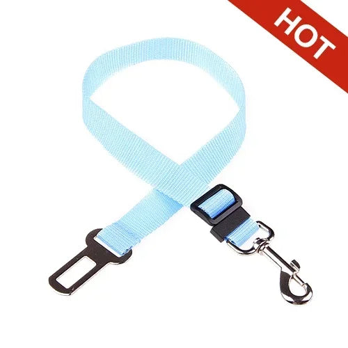 Universal Adjustable Pet Dog Car Seat Belt | Durable Vehicle Safety Lead
