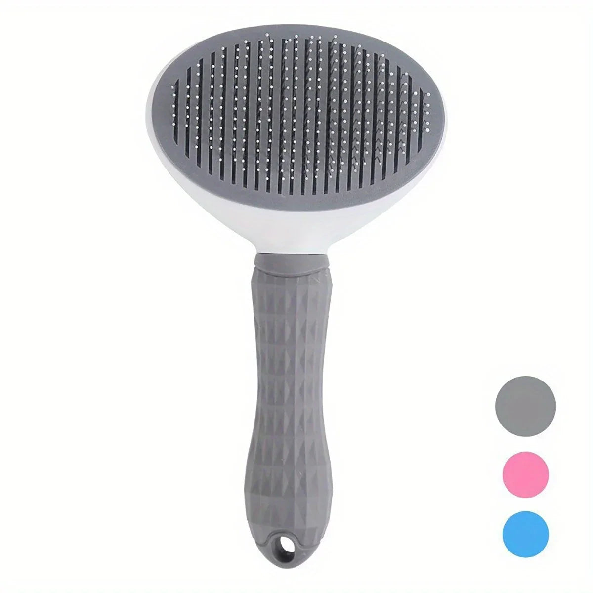 Self-Cleaning Pet Slicker Brush for Dogs & Cats