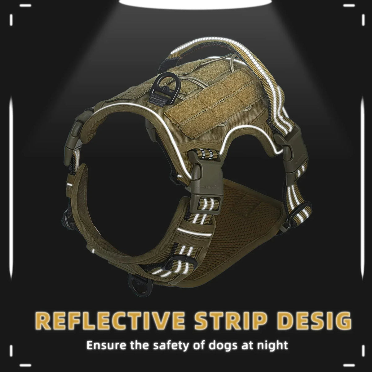Tactical No-Pull Dog Harness |Military Vest