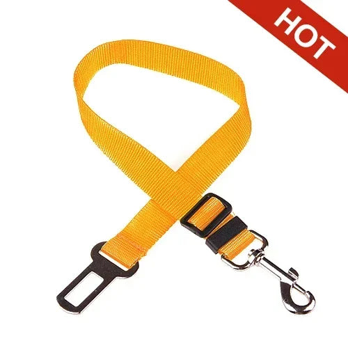 Universal Adjustable Pet Dog Car Seat Belt | Durable Vehicle Safety Lead