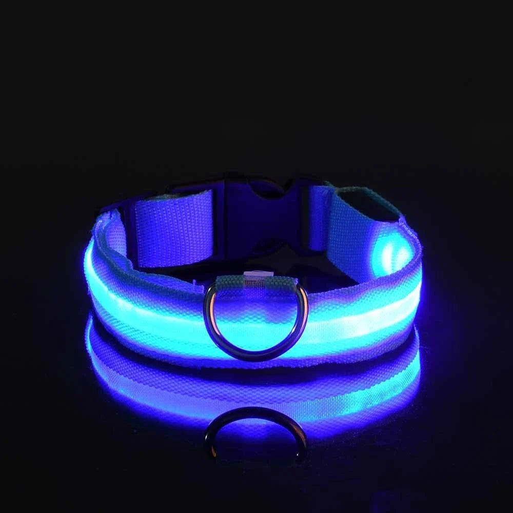 LED Glow in the Dark Dog Leash | Heavy Duty Night Safety Pet Leash