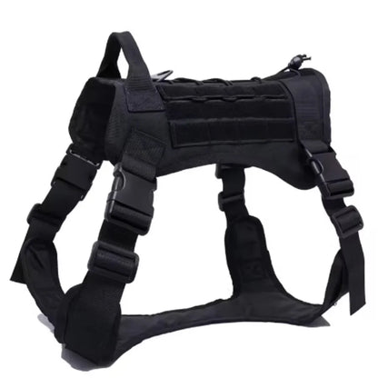 Tactical No-Pull Dog Harness | Heavy-Duty Padded Military Training Vest
