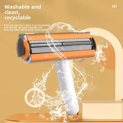 Self-Cleaning Pet Hair Remover Roller for Dogs & Cats