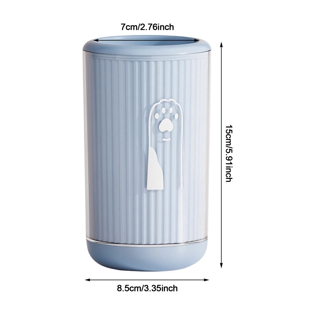 Portable Pet Paw Cleaner Cup for Dogs & Cats – Gentle Silicone Paw Washer