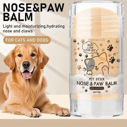 Natural Pet Nose and Paw Balm Stick | Healing Moisture Protection 45g