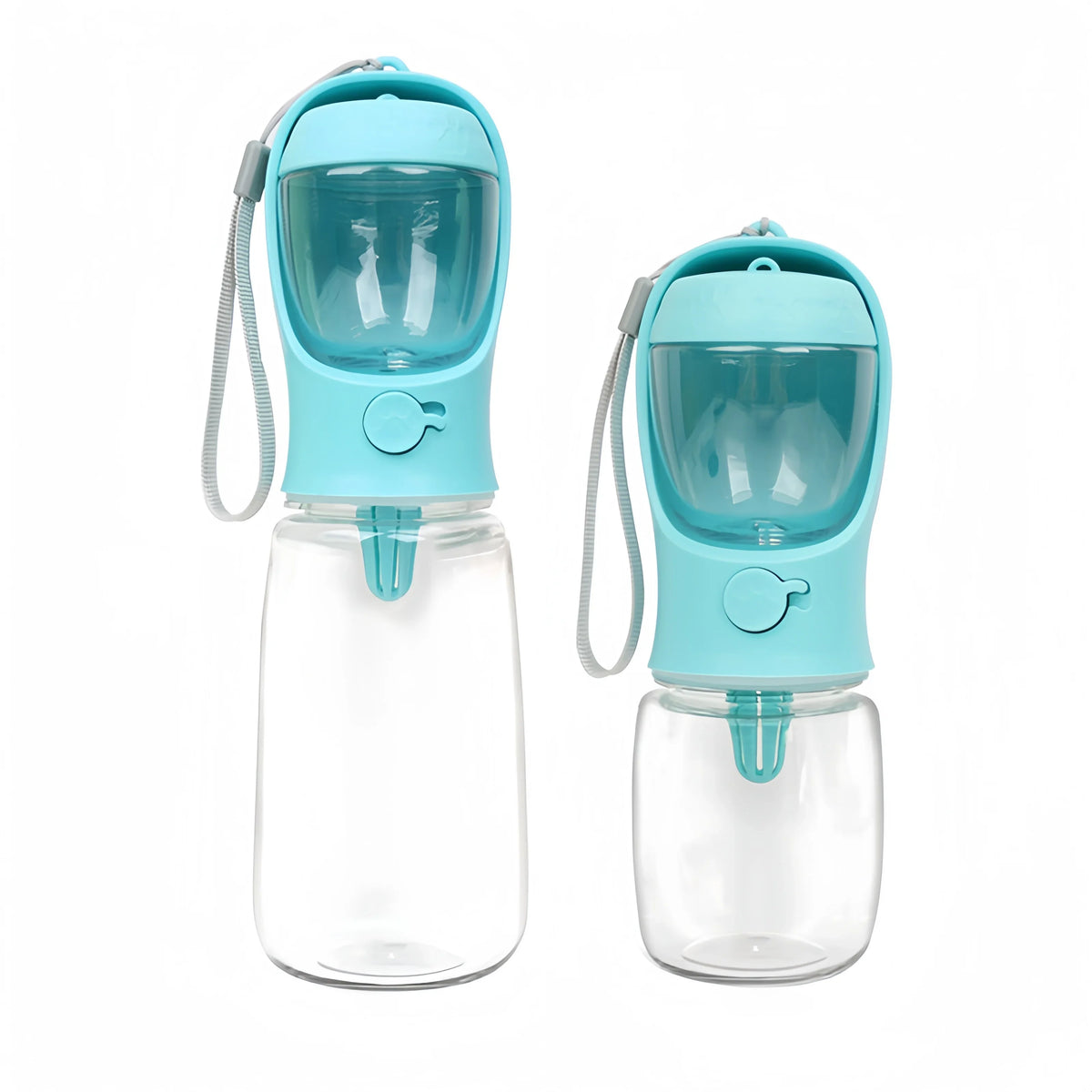 Portable Dog Water Bottle with Food Storage Container for Travel