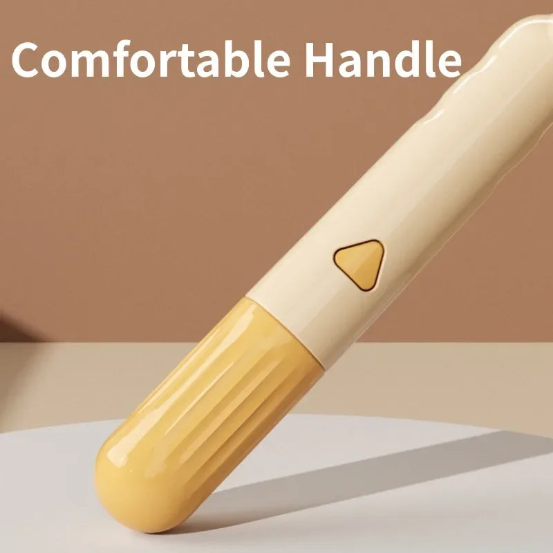 Self-Cleaning Slicker Pet Brush | One-Button Grooming & Massage Comb
