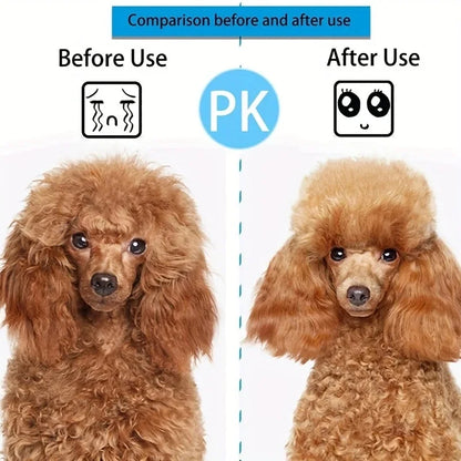 Self-Cleaning Pet Slicker Brush for Dogs & Cats