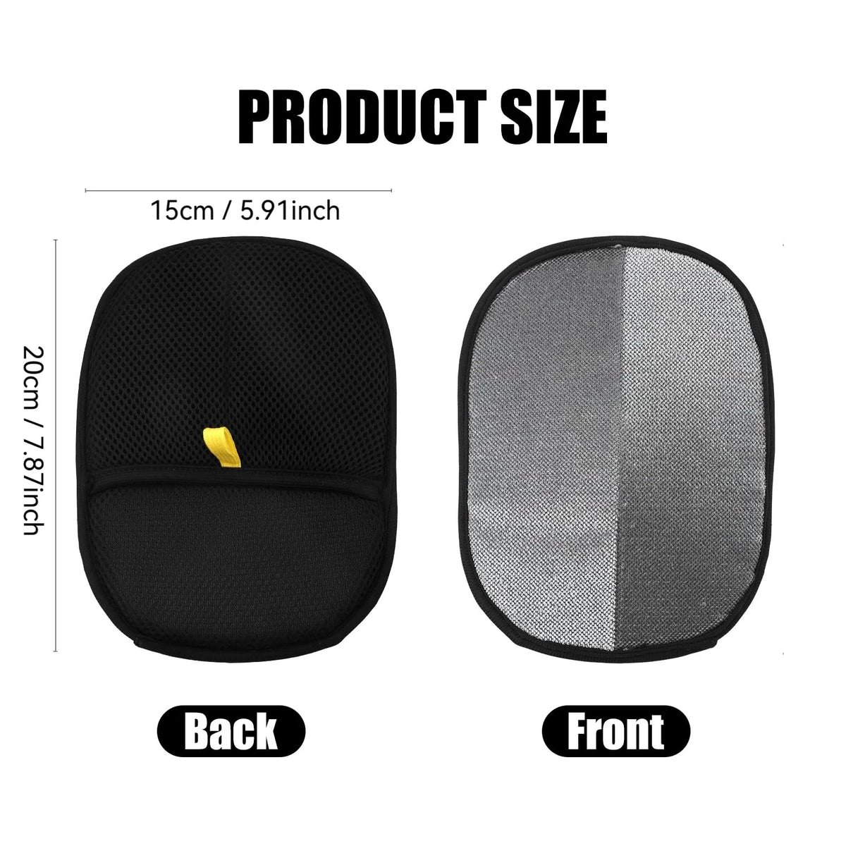 Reusable Electrostatic Pet Hair Remover Gloves | Double-Sided Grooming Mitts