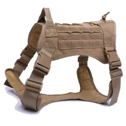 Tactical No-Pull Dog Harness | Heavy-Duty Padded Military Training Vest