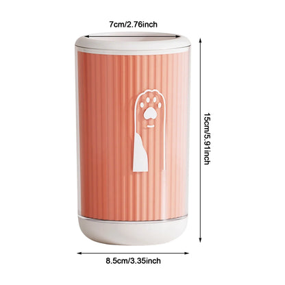 Portable Pet Paw Cleaner Cup for Dogs & Cats – Gentle Silicone Paw Washer