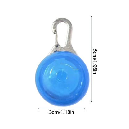 LED Glow Dog Collar Pendant | Light Up Night Safety Pet Tag