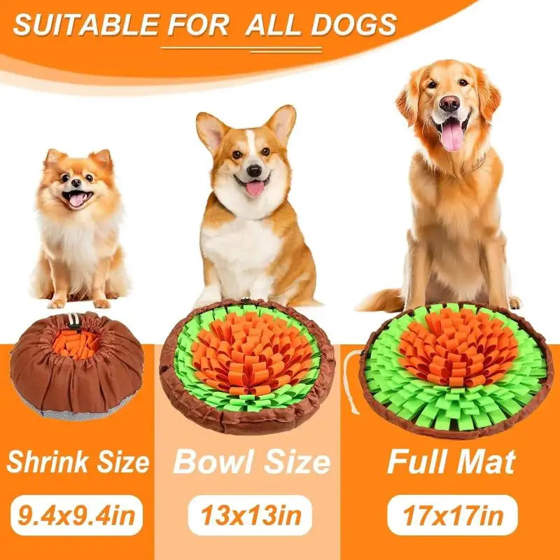 Interactive Snuffle Mat for Dogs & Cats – Slow Feeder & Enrichment Toy