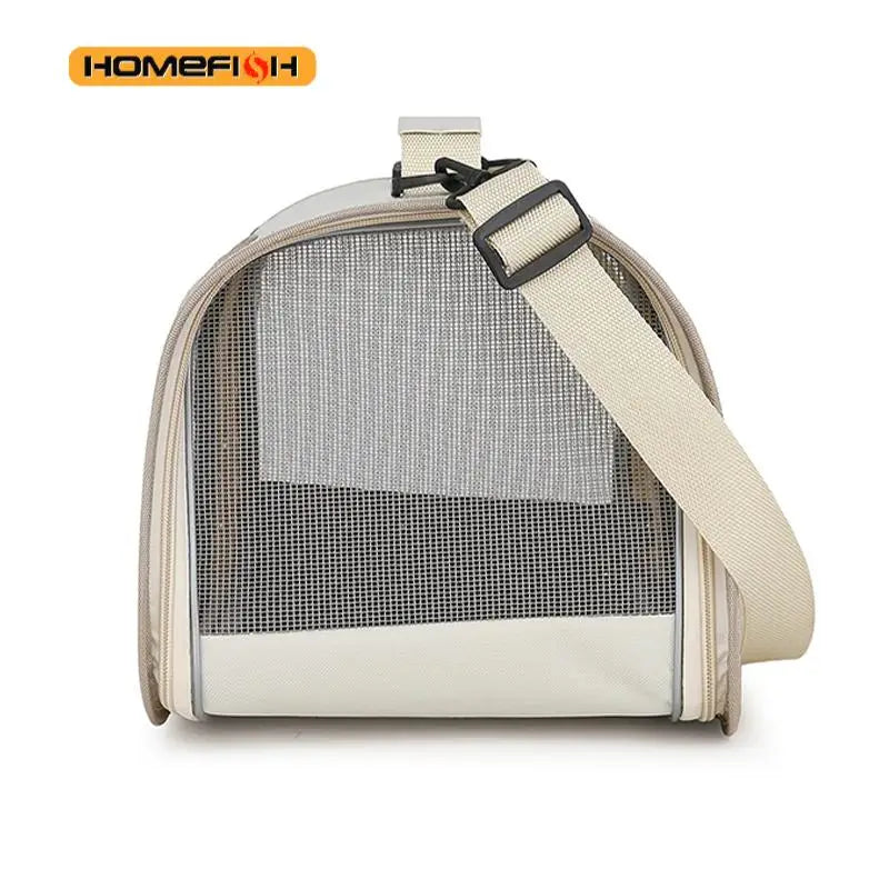 Portable Pet Carrier Bag for Small Dogs & Cats – Foldable & Breathable