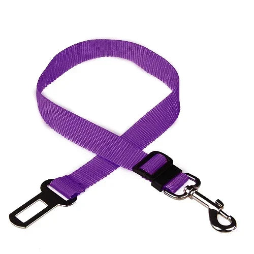 Universal Adjustable Pet Dog Car Seat Belt | Durable Vehicle Safety Lead