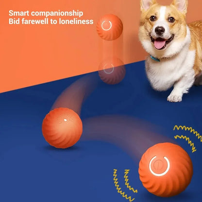 Smart Interactive Dog Toy Ball | Automatic Rolling Bouncing Pet Toy