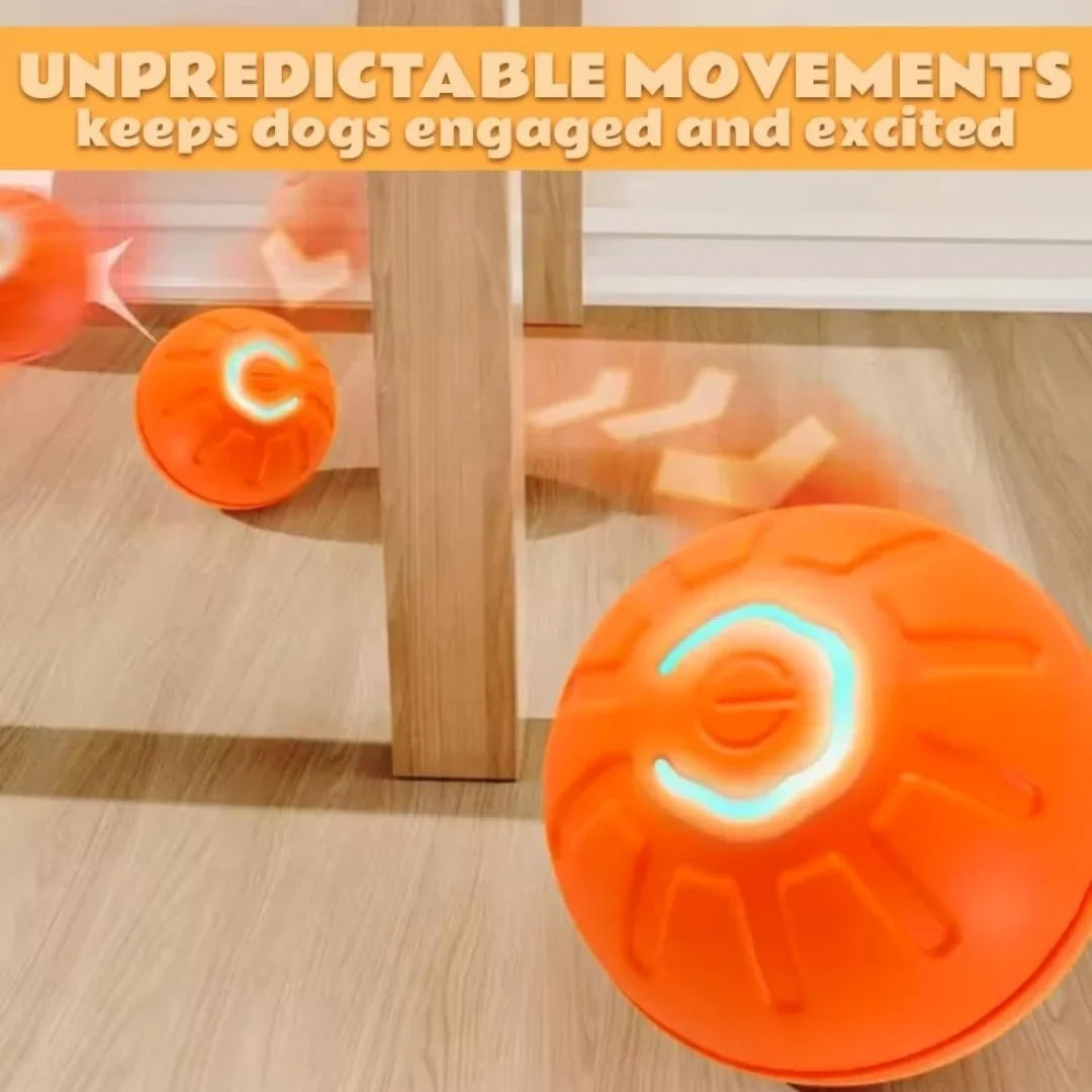 Smart Interactive Gravity Pet Ball | Electric Bouncing Toy for Cats & Dogs