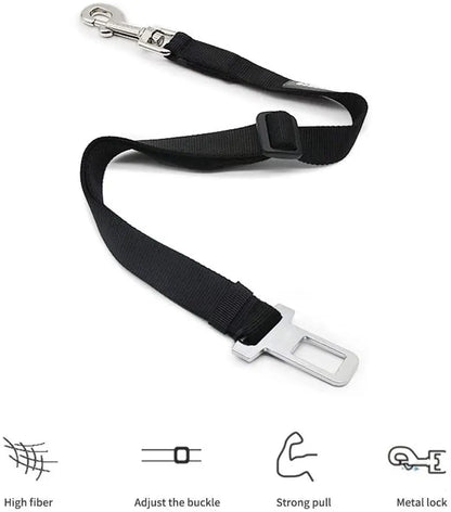 Universal Adjustable Pet Dog Car Seat Belt | Durable Vehicle Safety Lead