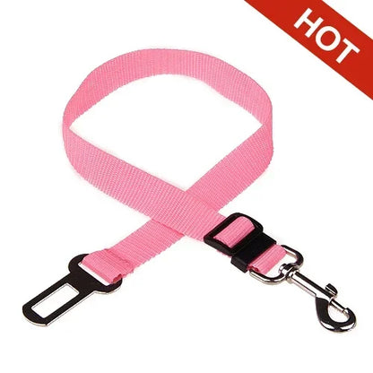 Universal Adjustable Pet Dog Car Seat Belt | Durable Vehicle Safety Lead