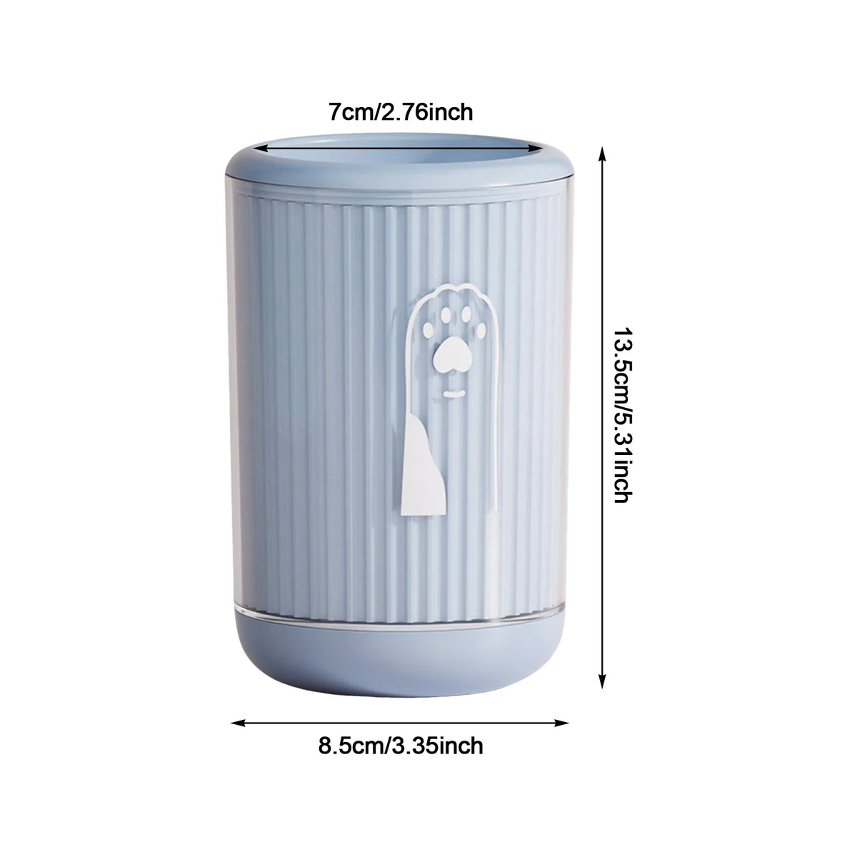 Portable Pet Paw Cleaner Cup for Dogs & Cats – Gentle Silicone Paw Washer