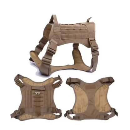 Tactical No-Pull Dog Harness | Heavy-Duty Padded Military Training Vest