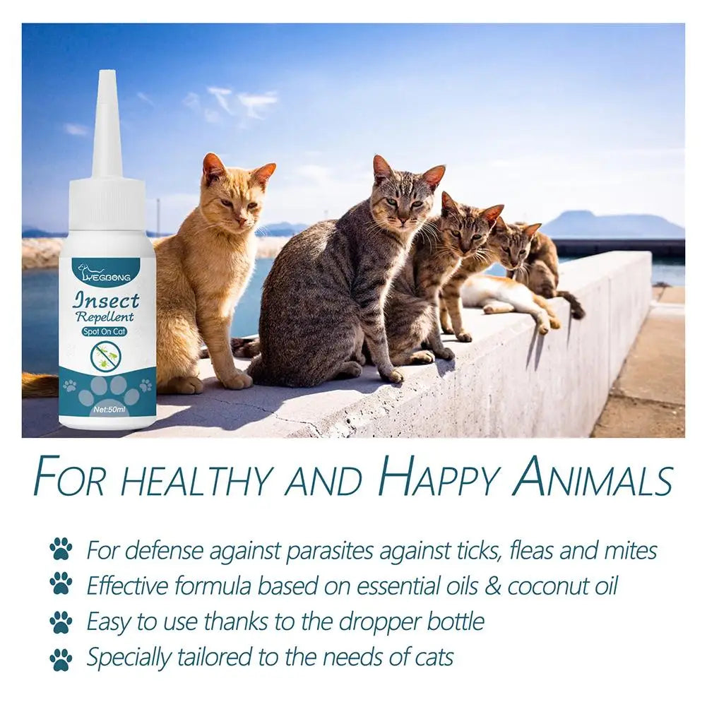 Premium Flea & Tick Drops for Pets | Rapid Anti-Parasite Treatment