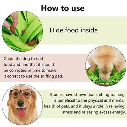 Interactive Snuffle Mat for Dogs & Cats – Slow Feeder & Enrichment Toy