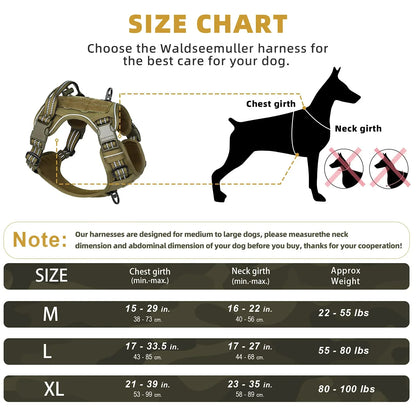 Tactical No-Pull Dog Harness |Military Vest