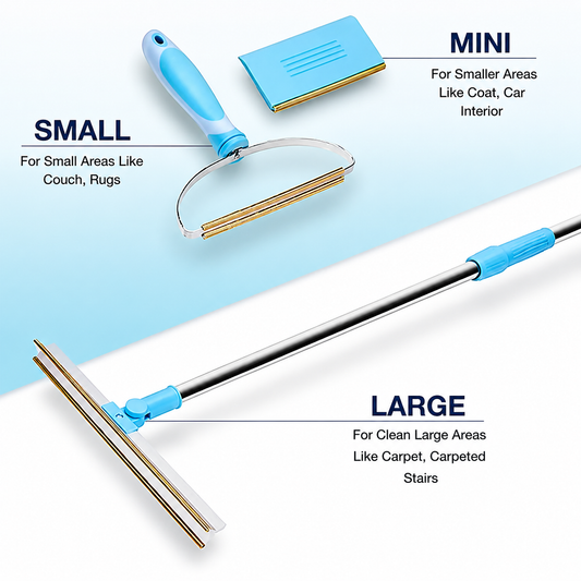 Pet Hair Remover for Carpet & Rugs